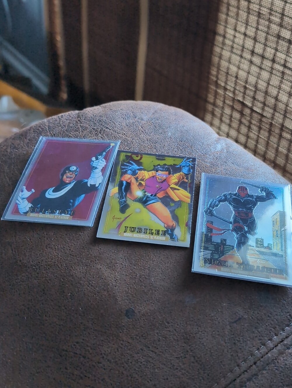 3$ Add On⭐ 3 Cards- Marvel Masterpieces 92 Platinum Pk